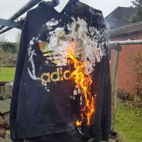 Adidas hoodie for housework